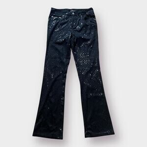 Y2K Z. Cavaricci Sequin Disco Pants Size XS